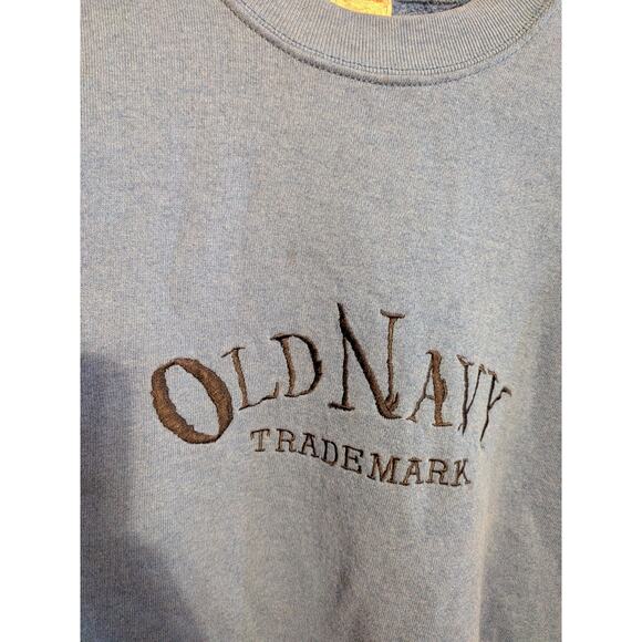 Vintage old navy trademark blue crewneck sweater size XL‎ cotton blend - Picture 4 of 4